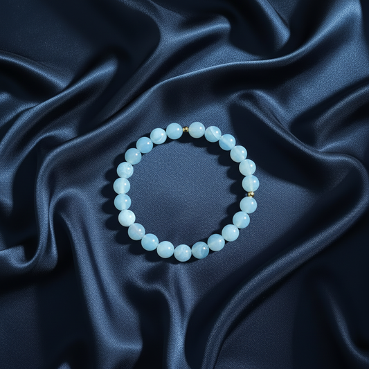 Blue Agate Bracelet - Retry