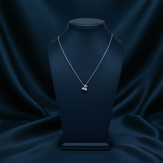 Cherry Necklace - Square