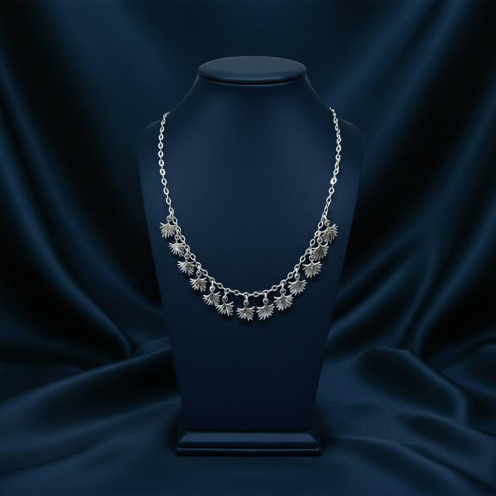 Fan Charm Necklace