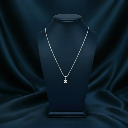 Filigree Bust Box Chain