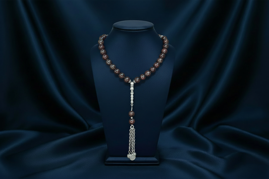 Garnet Rosary on Template