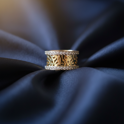 Gold Filigree Band