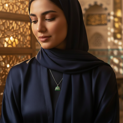 Green Dome Pendant - Model Clean