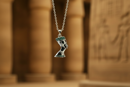 Nefertiti Pendant - Clean Egyptian Temple