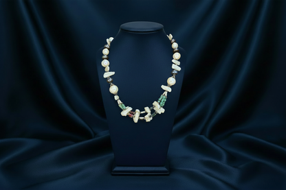 Pearl Necklace on Template