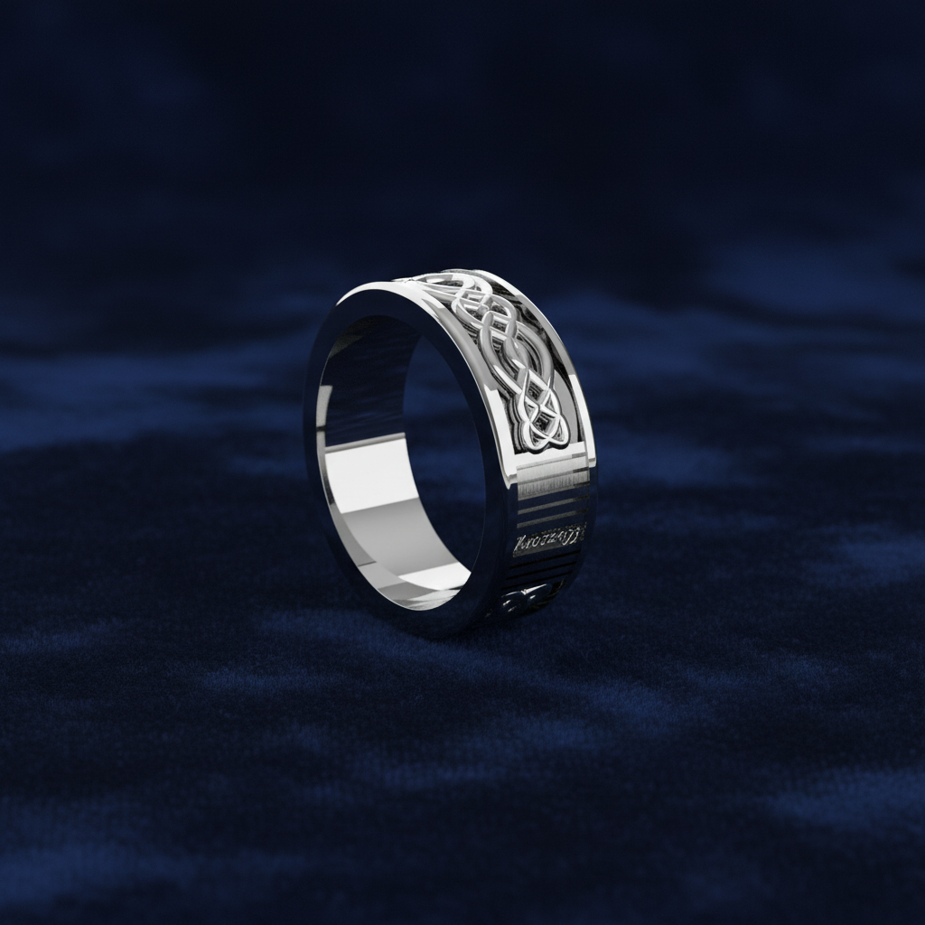 Ring 1 Dark Navy Background
