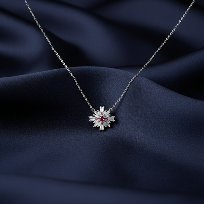 Ruby Starburst - Close-up