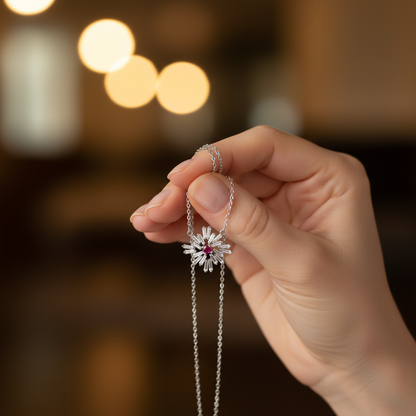 Ruby Starburst - Hand