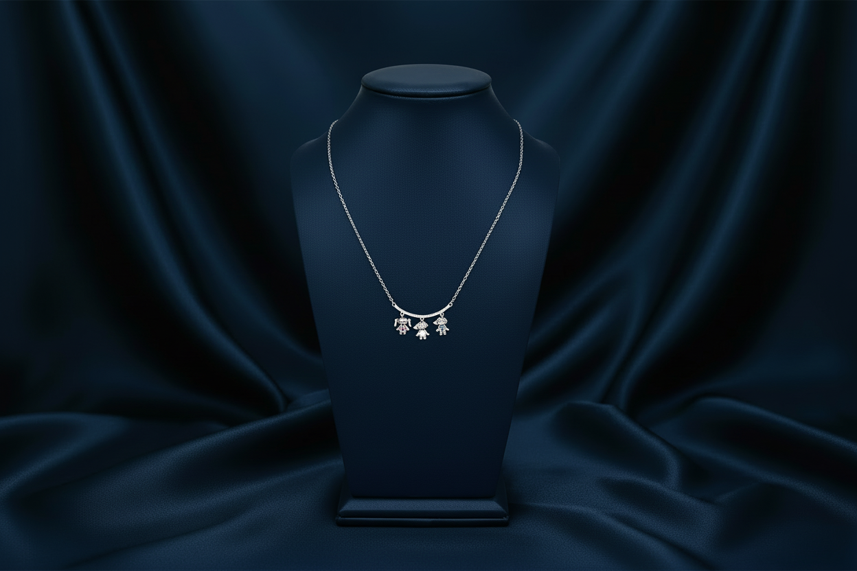 Three Charms Necklace